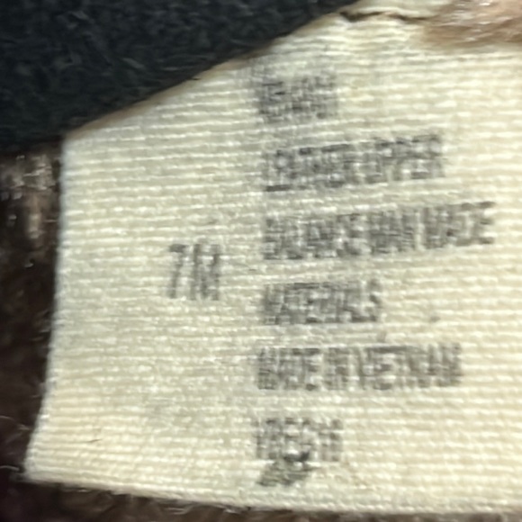 Bionico Nordstrom Brown Fauz Fur Genuine Leather Ankle Snow Rain Noots Size 7M - Picture 11 of 12